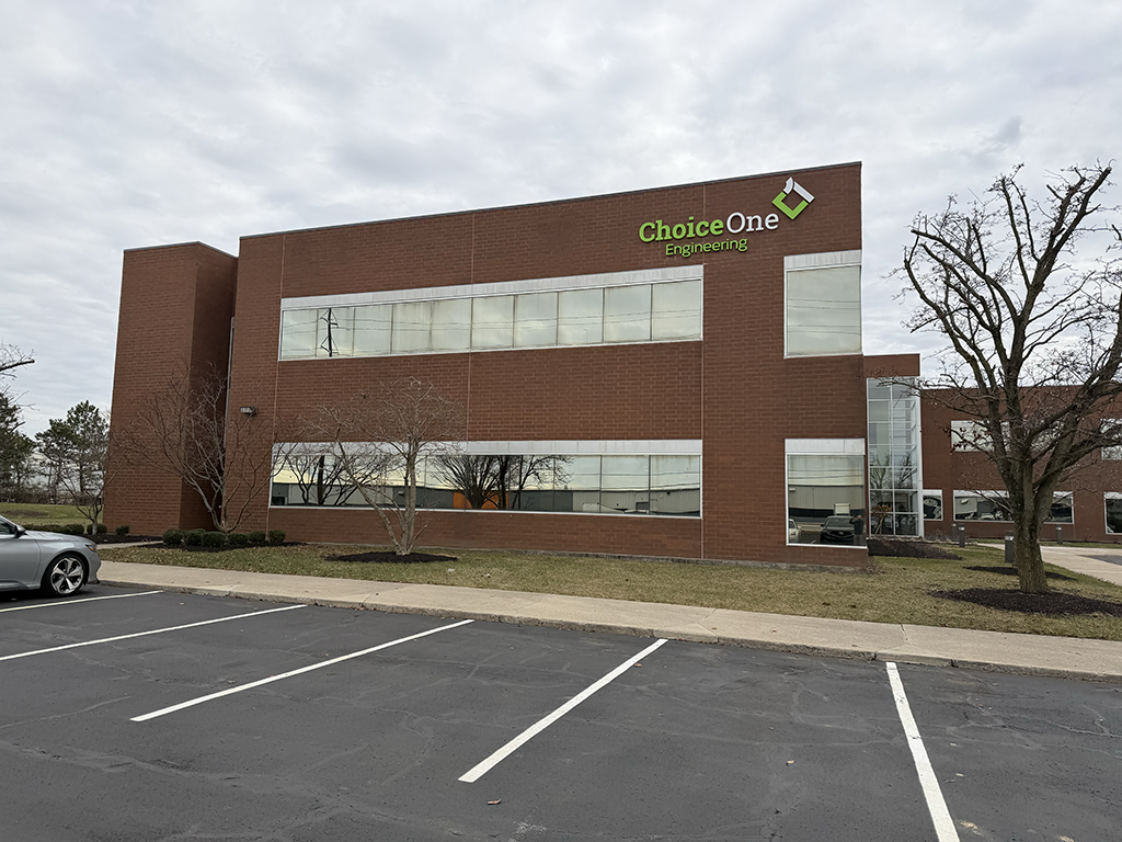 Choice One Engineering – Wall Sign