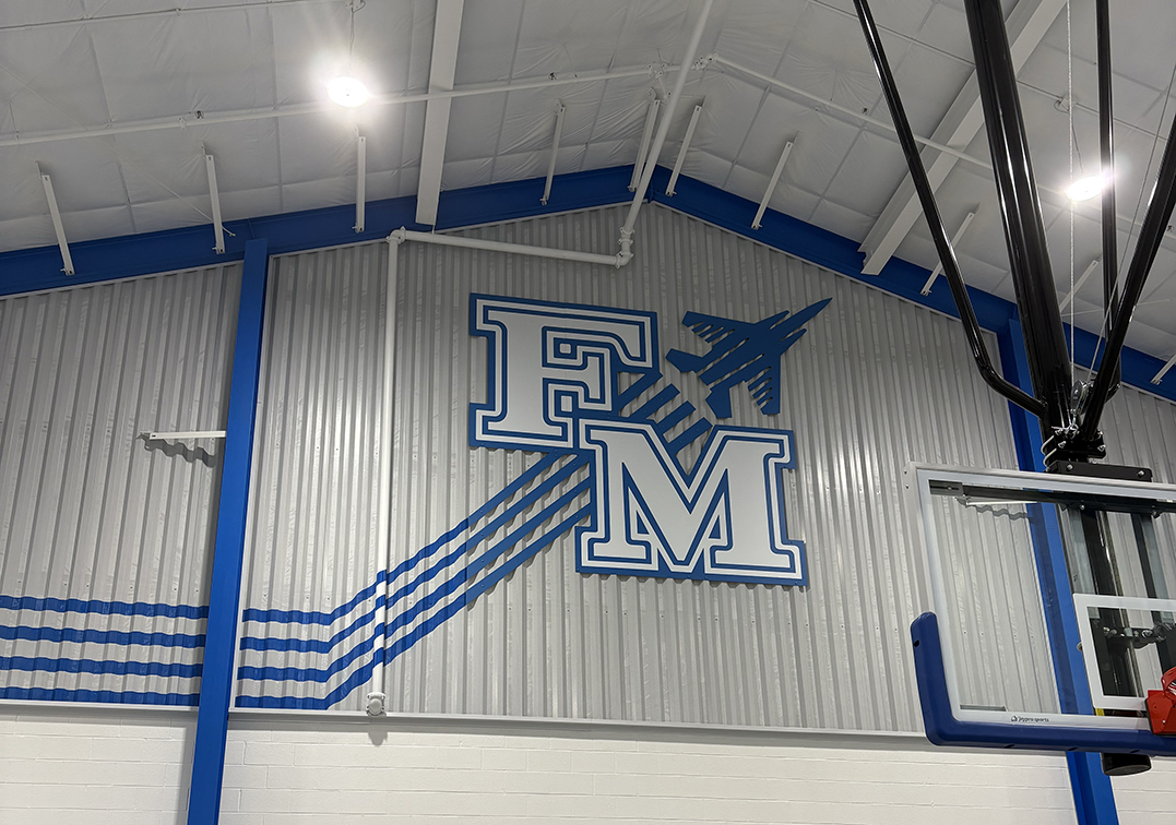 Franklin Monroe – Large Gym Logo