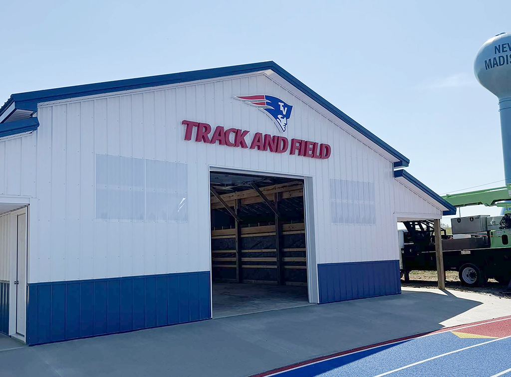Tri-Village Schools Press Box